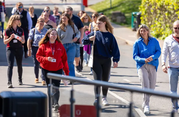 Student Ambassador Tour At Open Day